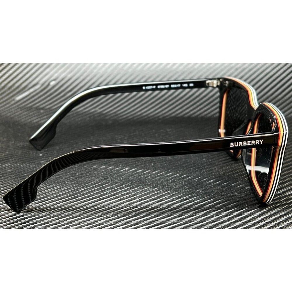 Burberry Mens Black 56mm Sunglasses - Picture 4 of 5